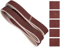 20 Pcs Sanding Belts 2 x 72 Inch 80/120/150/240/400 Grit