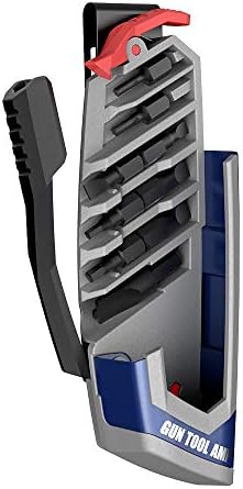 Real Avid Gun Multitool for 1911 Handguns| 28-In-One Pistol Gun Tool with Screwdriver, Bushing Wrench, Bit Set, Nut Wrenches, Hex Keys, Pin Punch, Pick, File, Holster & More for Gunsmithing