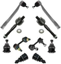 TRQ Front Steering & Suspension Kit Ball Joint Sway Bar Stabilizer Link Tie