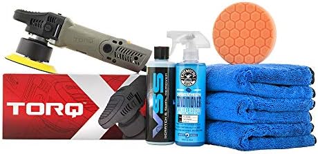 Chemical Guys, TORQX Orbital Polisher One-Step Scratch Removal Kit, 8-Piece