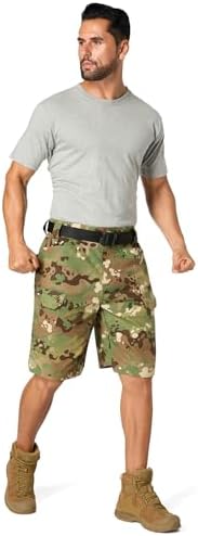 Mens Work Shorts Cargo Tactical Outdoor Wear Resistant Hiking Tool Shorts