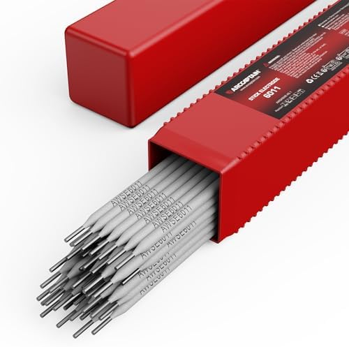 ARCCAPTAIN E6011 Welding Rods 3/32" 2LB Carbon Steel Stick Electrodes