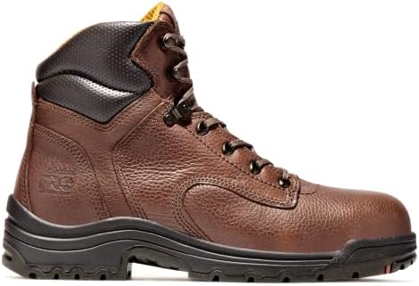 Timberland PRO mens Powerwelt 6" Steel Safety Toe Waterproof Industrial Work Boot