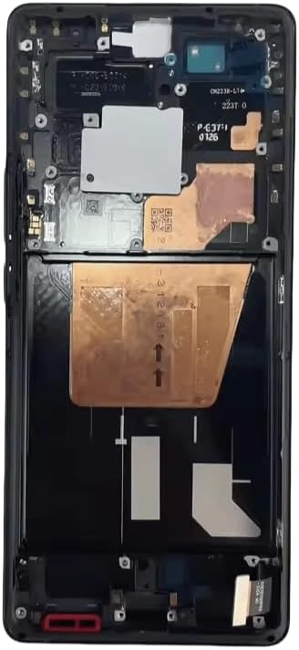 YOOOKOOO for Vivo X80 Pro V2185A V2145 AMOLED LCD Display Touch Screen Digitizer Assembly Replacement Repair Parts (Gold Frame)