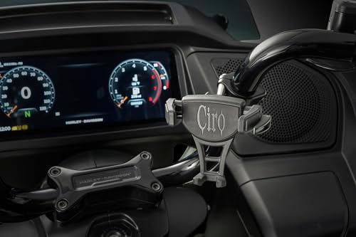 CIRO Constrictor™ with Aluminum BAR CLAMP Mount (Chrome, 7/8-1")