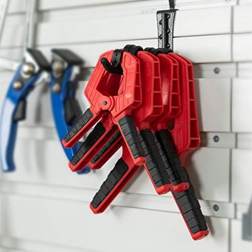 POWERTEC 71625 Heavy Duty Spring Clamp Set from 2" - 4" | 10 Clamps w/ 4 Assorted Sizes