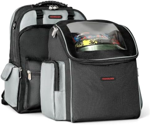 YESWELDER 2-in-1 Detachable Welding Backpack, Helmet and Tool Bag