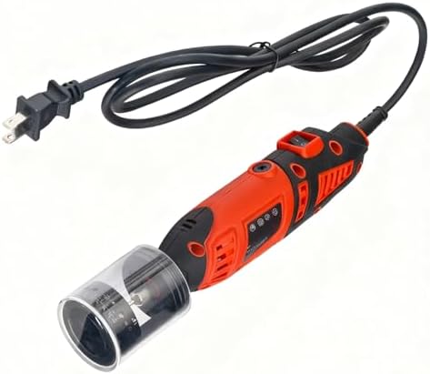 3mirrors Professional Tungsten Electrode Sharpener Grinder with Dust Cover - 4 Sizes & 6 Angles TIG Welding Rotary Tool - Includes 5X 35mm Diamond Wheels & 2X Rods - Fits 3/4-12 Thread Tools