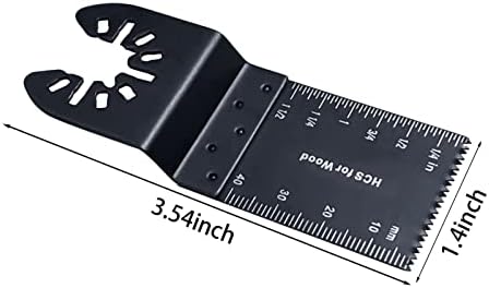 Trivd Frol 200PCS Oscillating Saw Blades, Multitool Blades for Wood Plastic