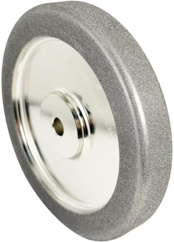 4-in-1 CBN Grinding Wheel 8 Inch, 5/8" Arbor, 1.25" Wide, 320 Grit