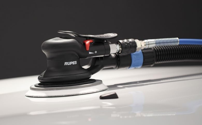 RUPES Skorpio III Ø 150mm/6" backing pad, Hook and Loop, non-vac, 9mm orbit
