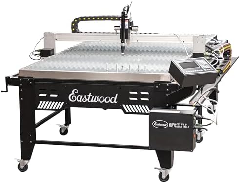 Eastwood Versa Cut 4X8 CNC Plasma Table with CNC Cut 60 - Machine Torch - HD Consumables Kit