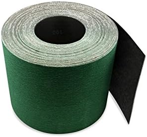Red Label Abrasives 6 inch X 50 FT 120 Grit Zirconia Woodworking Drum Sander Roll, Cut Strips to Length