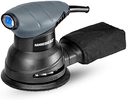 Hammerhead 2.0-Amp 5-Inch Random Orbit Sander with 12pcs Sanding Paper – HAOS020