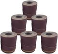Pre-Cut Sandpaper Rolls | 80 Grit | 6 Pack | for Supermax 19-38 Drum Sander by Monarch Industrial