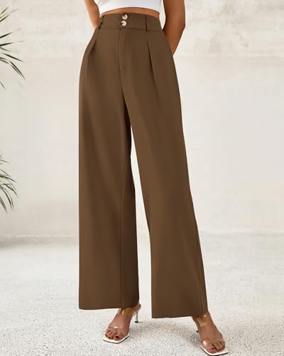 BTFBM Wide Leg Dress Pants Women Business Casual Outfits