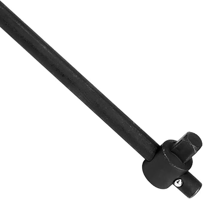 LiebeWH Sliding T-Handle Socket Wrench Breaker Bar Heavy Duty Chrome Molybdenum Steel Ratcheting Breaker Handle(3/4 inch sliding bar)