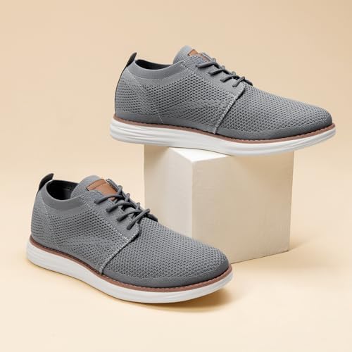 Bruno Marc Men's KnitFlex Breeze Casual Dress Sneakers