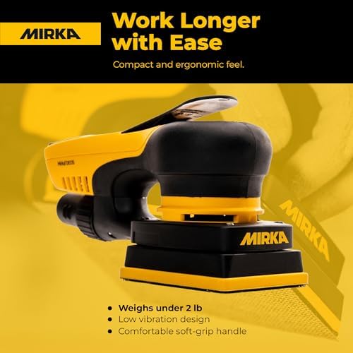 Mirka DEOS Electric Handheld Sander 3x4 Orbital 3mm Orbit