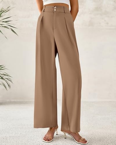 BTFBM Wide Leg Dress Pants Women Business Casual Outfits