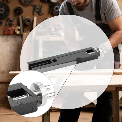 Bench Tail Vise,Inertia Vice Fixture Carpenter Tool Adjustable Clamp Table Vise for Home Shop Workbench Household, Style A