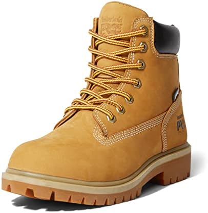 Timberland PRO Women’s Direct Attach 6 Inch Steel Safety Toe Insulated Waterproof Industrial Work Boot