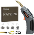 Katerk Cordless Plastic Welder with 400 Staples, Plastic Repair Welder Kit
