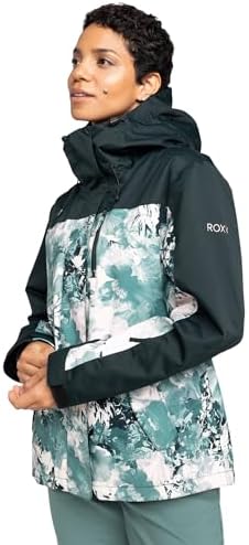 Roxy Women's Jetty 3-in-1 Snow Jacket – 10k Waterproof, Insulated, Pfas-free, Removable Inner Layer