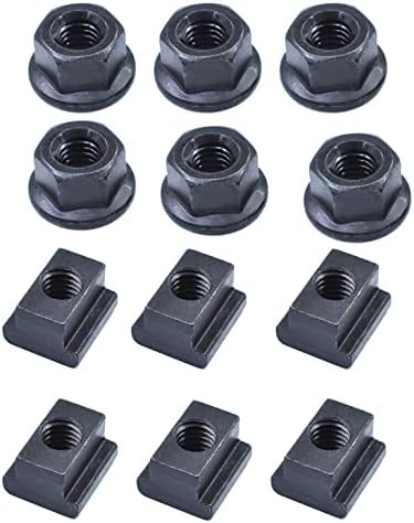 58 Pc 7/16 Inch T-Slot Hold Down Clamp Clamping Kit Mill Machinist Set Replacement for Bridgeport Milling Machine with Plastic Storage Box (3/8-16)