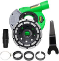 Dust Shroud for Angle Grinder 4.5 Inch / 5 Inch + Diamond Grinding Cup Wheel 5 Inch, Universal Surface Grinding Shroud with Grinding Wheel for Concrete, Cement, Marble, Rock, Granite
