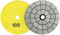 Electroplated Diamond Sanding Pad, 100Grit 3inch 75mm Grinding Disc Hook and Loop Backing for Stone Tile Glass Trimming & Metal Polishing & Wood Sanding (1 Piece)
