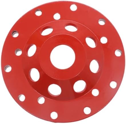 Diamond Grinding Cup Wheel for Hard Concrete Floor, Epoxy Coating Removal, 24 Aggressive Honeycomb Segments, 7 Inch 7/8" Arbor, 30/40 Grit