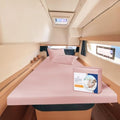 JS Sanders XL V Berth Boat Sheet 3 Pcs 600 TC Egyptian Cotton,Blush
