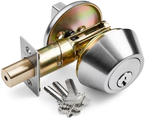 Boomerang DB7431 Heavy-Duty Designer Commercial Deadbolt Lock, 5-Pin