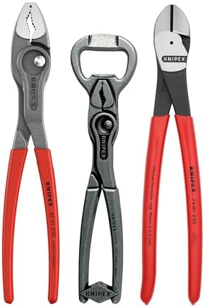 KNIPEX Tools 9K 00 80 188 US 3 Pc Summer Gift Set with Free 7" Bottle Opener