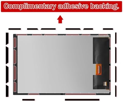 7" LCD IPS Touch Screen Repair Replacement Assembly for Steam Deck Handheld Game Console Black with Repair Tools (Antiglare Frosted Edition,Not for HD)