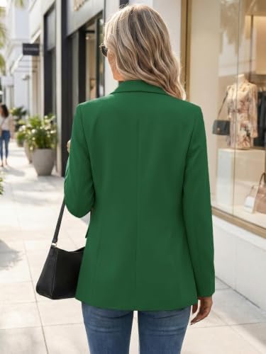 Mina Self Women's Business Casual Blazer Slim Fitted Lightweight Jacket