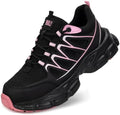 Hogent Steel Toe Shoes for Men Women - Non Slip & Lightweight Work Shoes