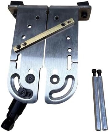 Colaxi Bench Pin Saw Vise for Jewelry Making, Stainless Steel Table Clamp for Sawing Filing and Repair, 4.72 x 4.33 x 1.18 in