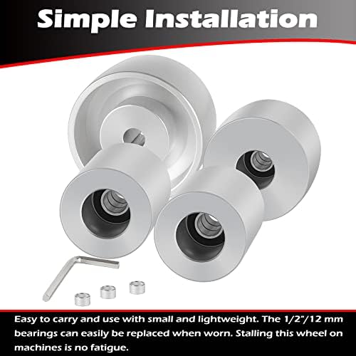 Inland 2x72 Belt 'n Grind Jr. Knife Grinder Complete Wheels & Drive Wheel 5/8-3-2 Arbor Bore