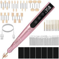 Polymer Clay Polishing Kit,Electric Clay Drill,Cordless Rotary Tool Kit,35-Speed Adjustable,Jewelry Making Kit,79pcs Clay Tool & Accessories for Polymer Clay Molds, Drilling,Sanding,Grinding
