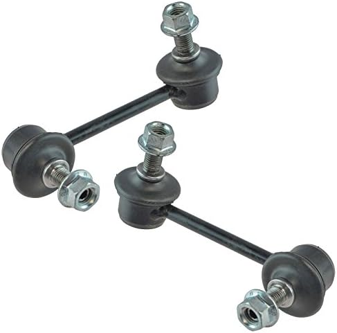 TRQ Front Steering & Suspension Kit Control Arm with Ball Joint Sway Bar