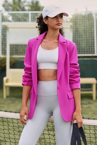 Cicy Bell Womens Casual Blazers Long Sleeve Work Office Suit Jackets Blazer
