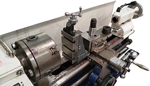 Mini Vertical Milling Slide Mounted on Z Type Angle Plate -Direct Fit for Mini Lathe Machine (Without Clamp)