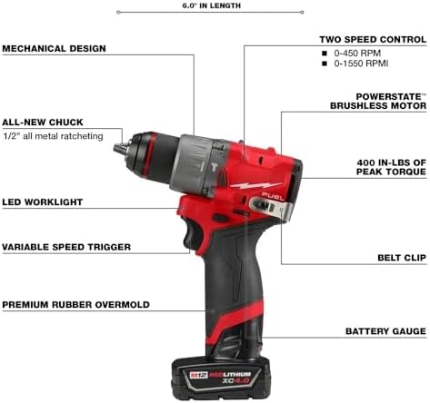 3497-22 for Milwaukee M12 2-Tool Combo Kit
