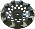 7" Diamond Grinding Wheel 10 Arrow Seg for Concrete & Coating 5/8"-11