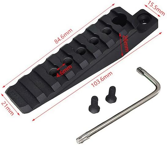 Extend Top Rail Scope Mount Base Mounting Kits，Compatible With 30mm/34mm Tube Diameter Double Ring Cantilever QD Quick Release/Detach Scope Etc Mounting，Lightweight Aluminium，With Screws And Wrench