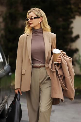 Cicy Bell Womens Casual Blazers Long Sleeve Work Office Suit Jackets Blazer
