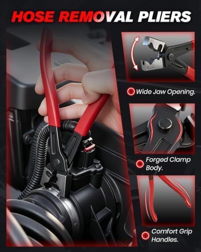 Sakerplus Electrical Disconnect Pliers, Automotive Connector Removal Tool
