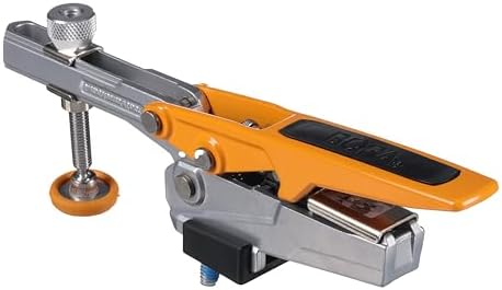 Bench Dog Clamp 3/4 Inch - Auto Adjust Horizontal Dog Hole Clamp for Woodworking | 7.5 Inch Aluminum Holdfast with 360° Rotation | Workbench Clamps & Accessories - BORA Centipede Workbench Compatible